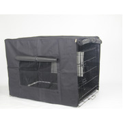 24' Portable Foldable Dog Cat Rabbit Collapsible Crate Pet Cage With Cover