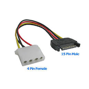 One Head Sata Power Cable 