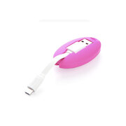 Usb To Micro Usb Key Chain Cable - Pink (30310)