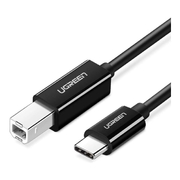 USB-C to USB 2.0 Print Cable 2m Black