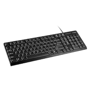 Usb Standard Keyboard - Black (Spill-Resistant)