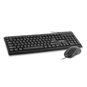 Usb Keyboard And Mouse Set - Black (Spill Resistant)