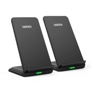 Fast Wireless Charging Stand 10W Qi-Certified T524S 2-Pack