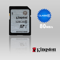 KINGSTON 128GB SDXC Class10 UHS-I 80MB/s Read Flash Card Retail (SD10VG2/128GBFR)