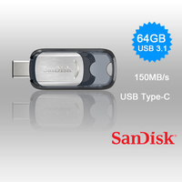 SanDisk 64GB Ultra USB 3.1 Type-C Flash Drive - 150MB/s SDCZ450-064G