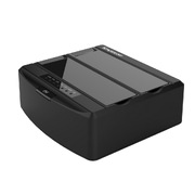 Sd312 Dual Bay Usb 3.0 Docking Station For 2.5" And 3.5" Sata Drive Black