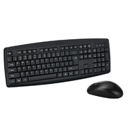 Mouse Keyboard Desktop, Wired Combination, Black