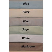 1000 Thread Count Queen Sheet Set by Phase 2 in White