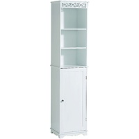 Lure Tall Cupboard in WHITE