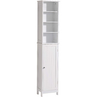 Grace Tall Cupboard in WHITE