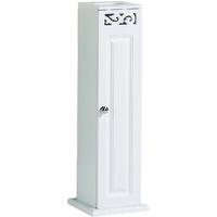 Lure Toilet Roll Cupboard in WHITE