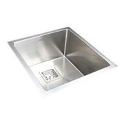 430x455mm Stainless Steel Kitchen Sink with Square Waste