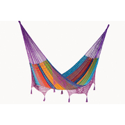 Deluxe Outdoor Cotton Mexican Hammock  in Colorina Colour