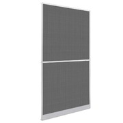 White-Hinged Insect Screen for Doors L  