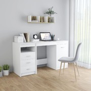 Desk White - Engineered Wood