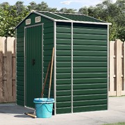  Green Galvanised Steel Garden Shed for Stylish and Durable