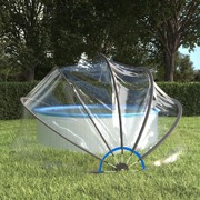 Dome of Serenity: Round PVC Pool Enclosure for Year-Round Enjoyment