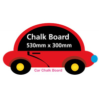 Boys Car Chalkboard - Totally Movable and Reusable