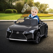 Black Lexus LC 500 Kids Ride On Car Toy