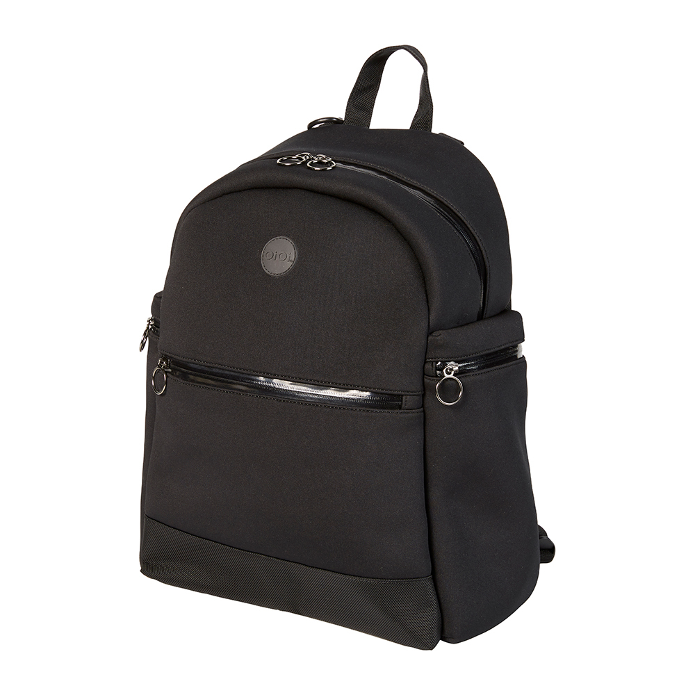 Oioi Black Neoprene Backpack Nappy Bag | Afterpay | zipPay | zipMoney