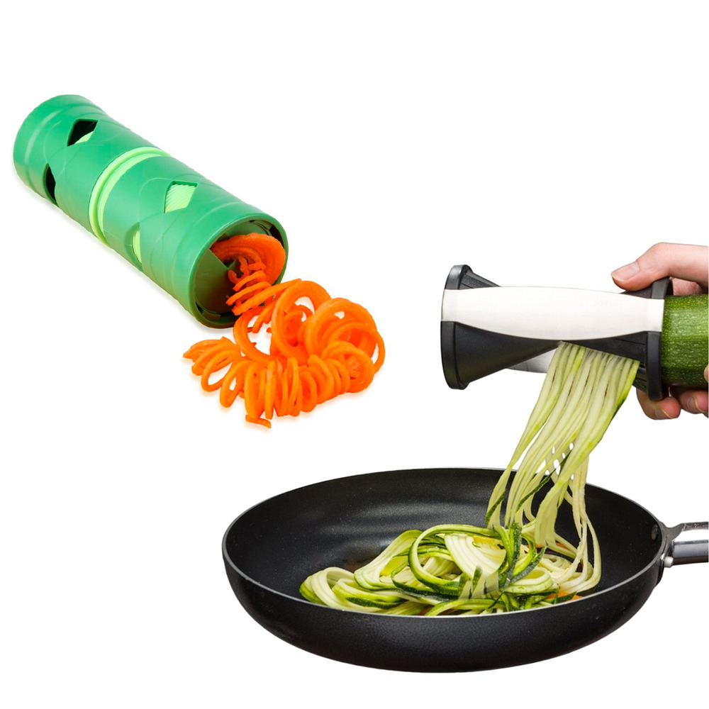 Veggetti Veggie Pasta Maker Spiral Slicer Black & Green