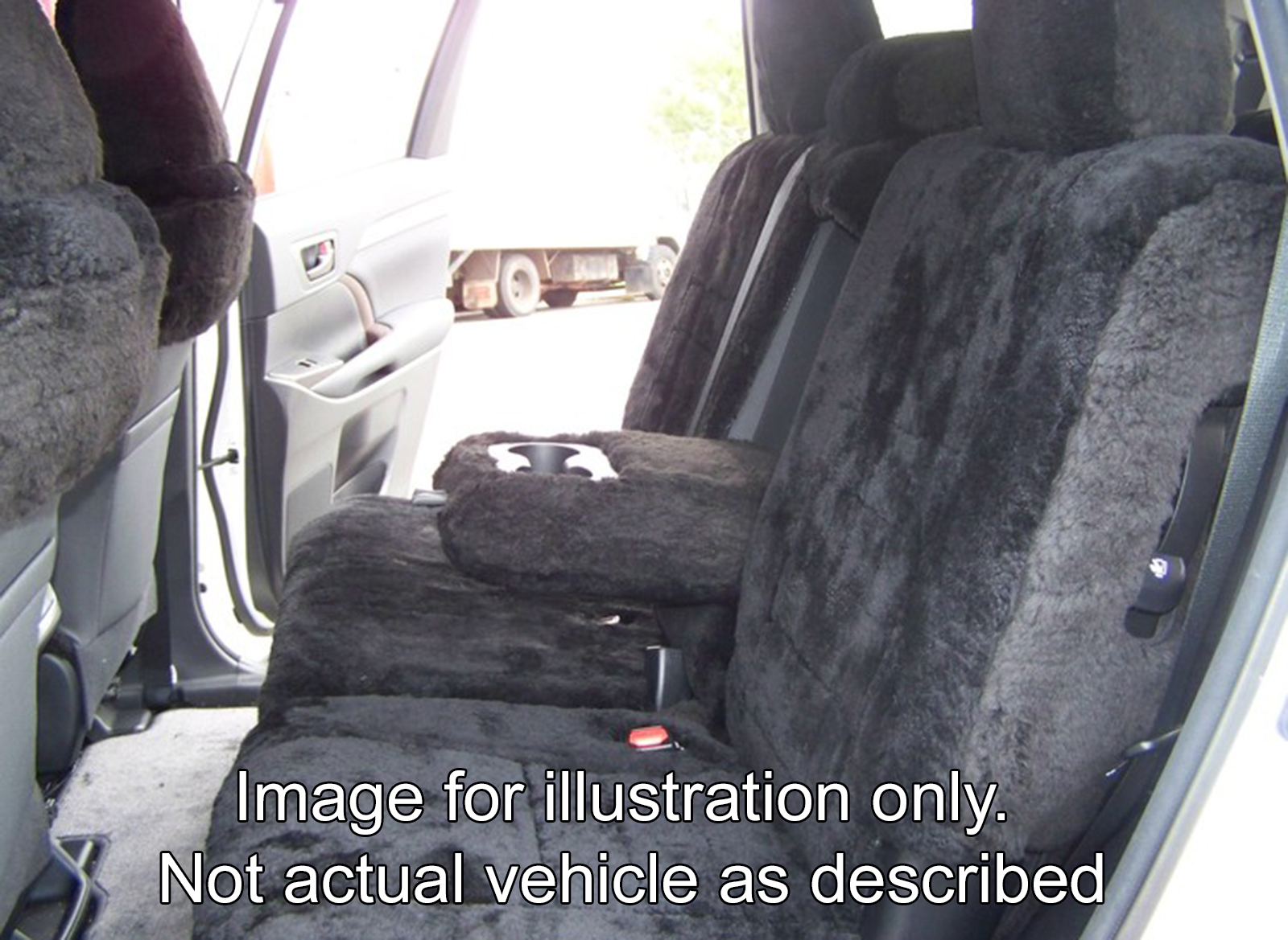 Details About Rear Middle Centre Row Set Combination Australian Made Sheepskin Seat Covers