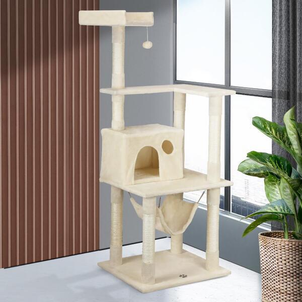 Cat Tree Scratching Post Scratcher House Furniture Bed Stand Kitty