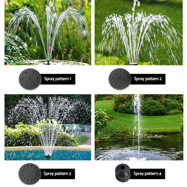 Fountain Pump With Led Lights