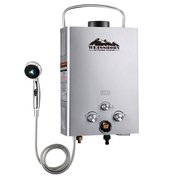 Outdoor Gas Water Heater Silver Afterpay Zippay Zipmoney