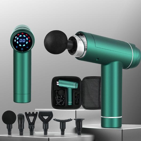Revitalize with the 30Speed Massage Gun Green Relief Afterpay