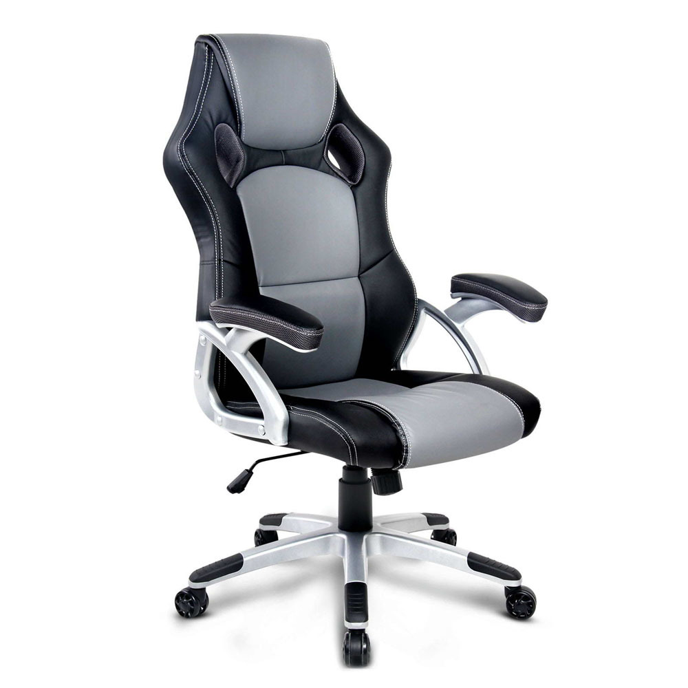 racing office chair black grey 9350062103630 ebay does the post office deliver on christmas
