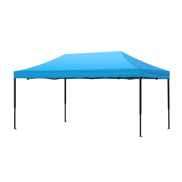 Mountview Gazebo Tent 3x6 Outdoor Marquee Gazebos Camping Canopy Wedding Blue