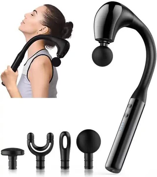 Electric Deep Tissue Massage Gun  Handheld Back and Muscle Relaxation Massager