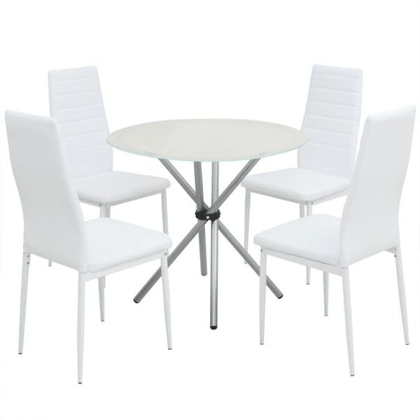 Five Piece Dining Table and Chair Set