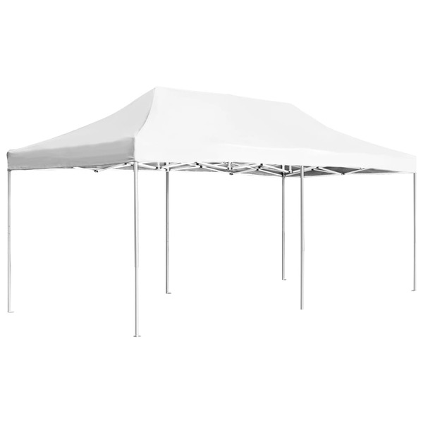 Professional Folding Party Tent Aluminium 6x3 m White