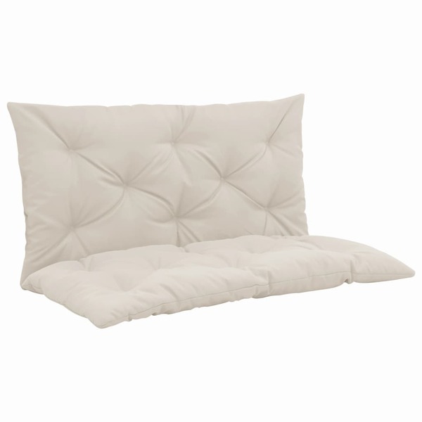 Cushion for Swing Chair Cream 100 cm Fabric