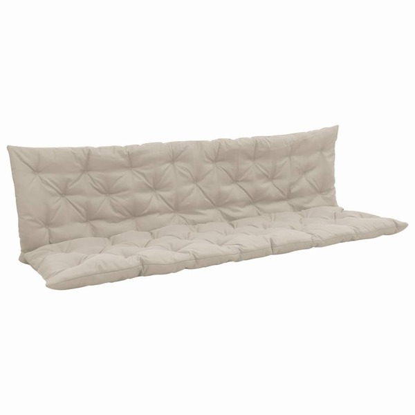 Cushion for Swing Chair Cream 180 cm Fabric