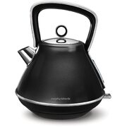 Morphy Richards Evoke 1.5L Black Pyramid Electric Kettle Black