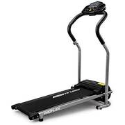 Electric Treadmill X-Strider 6-Speed Ultra Compact Electric Treadmill with 4 Training Programs, Black