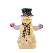100cm Christmas Snowman with Lights