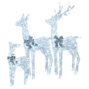 Christabelle 3-Piece Christmas Reindeer Display Set