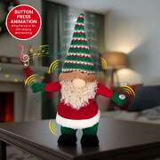Dancing Christmas Gnome Decoration