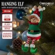 Animated Christmas Elf Toy Musical