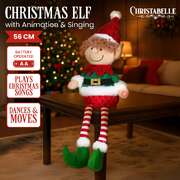 Animated Christmas Elf Toy