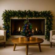 Christmas Garland With LED Lights
