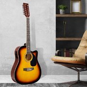 Acoustic Guitar 12-String with EQ - Sunburst