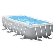 Above Ground Swimming Pool Rectangular 4.88m x 2.44m Family Outdoor XL