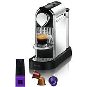 Breville nespresso coffee machine (chrome)