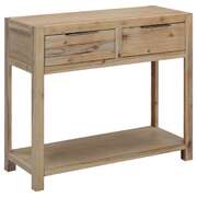 Console Table Solid Acacia Wood 82x33x73cm