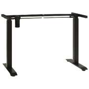 Black Electric Motorised Standing Desk Frame Height Adjustable